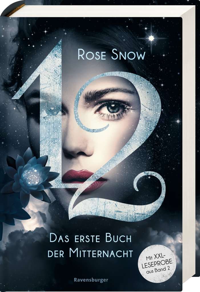 Bücherblog. Neuerscheinungen. Buchcover. 12 - Das erste Buch der Mitternacht (Band 1) von Rose Snow. Jugendbuch. Romance. Fantasy. Ravensburger.